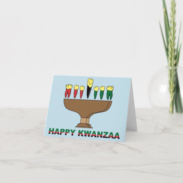 Happy Kwanzaa Card (Front)