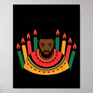 Happy Kwanzaa Day Kwanzaa Celebration Ideas Unity  Poster