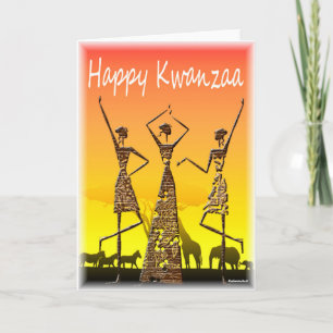 Happy Kwanzaa Holiday Card