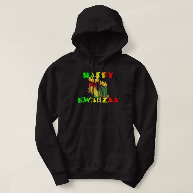 HAPPY KWANZAA HOODIE (Design Front)