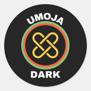 Happy Kwanzaa Kinara-umoja Principles Of Kwanzaa Classic Round Sticker