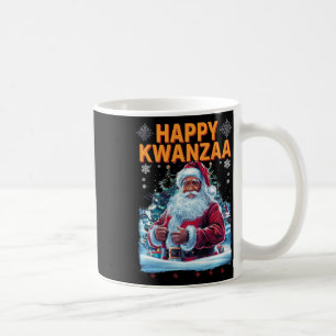 Happy Kwanzaa Merry Christmas African American Hoi Coffee Mug