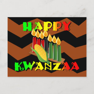 HAPPY KWANZAA POSTCARD