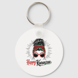 Happy Kwanzaa Seven Principles Of Kwanzaa Messy Bu Keychain