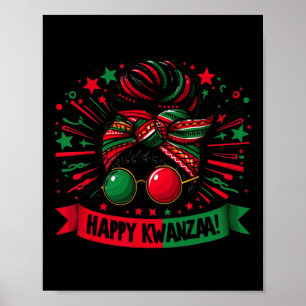 Happy Kwanzaa Seven Principles Of Kwanzaa Messy Bu Poster