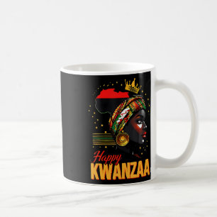 Happy Kwanzaa Seven Principles Of Kwanzaa Women Me Coffee Mug