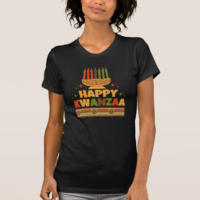 Happy Kwanzaa T-Shirt (Front)