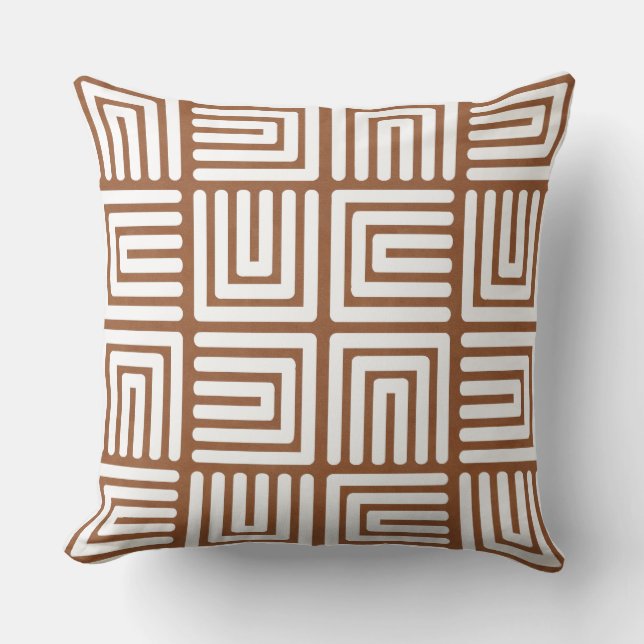 Happy Kwanzaa Throw Pillow (Front)