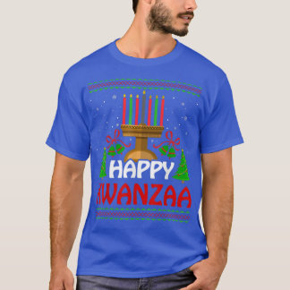 Happy Kwanzaa Ugly Christmas Sweater, Celebrate Kw T-Shirt