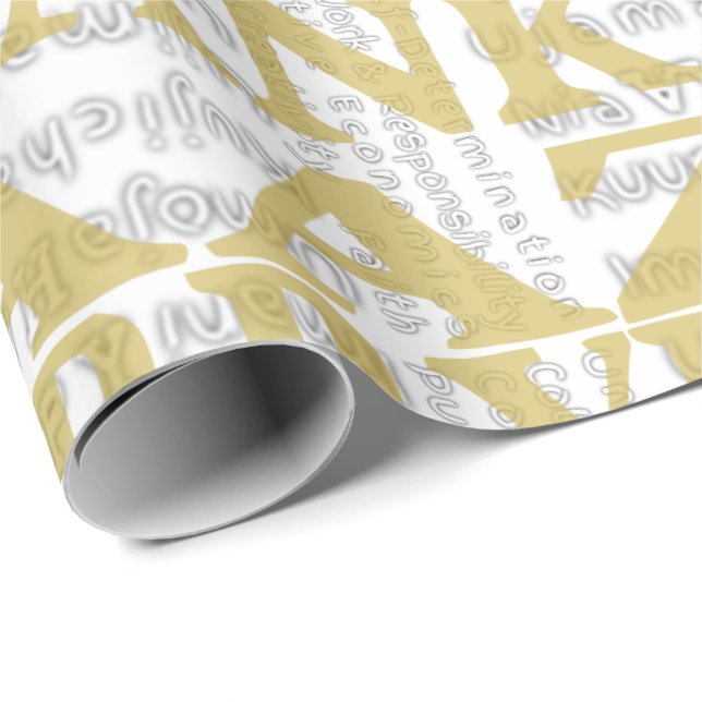 Happy Kwanzaa Wrapping Paper (Roll Corner)