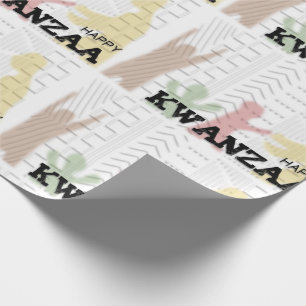Happy Kwanzaa Wrapping Paper