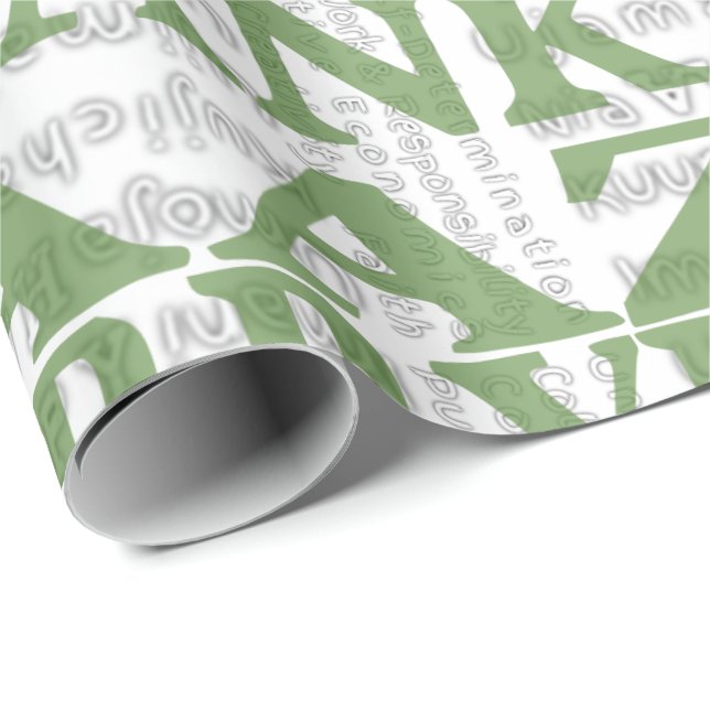 Happy Kwanzaa Wrapping Paper (Roll Corner)