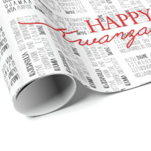Happy Kwanzaa Wrapping Paper