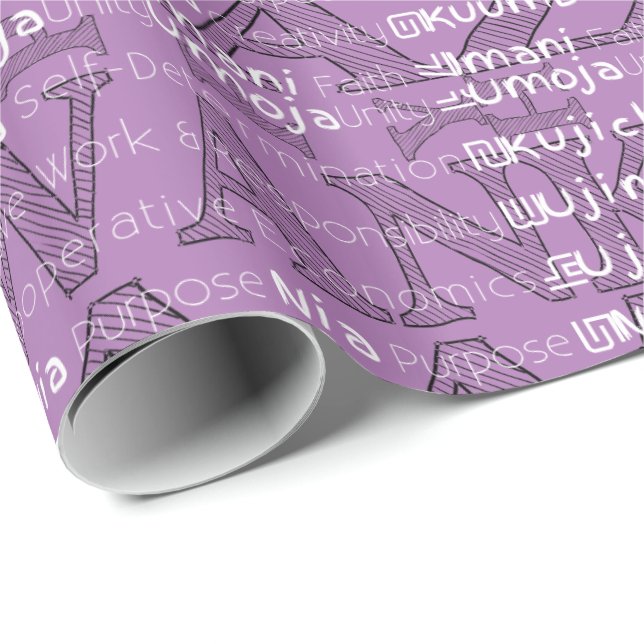 Happy Kwanzaa Wrapping Paper (Roll Corner)