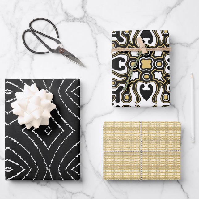 Happy Kwanzaa Wrapping Paper Sheet (Front)