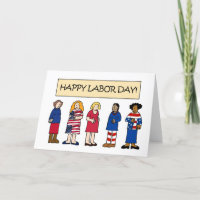 Happy Labor Day Cartoon Pregnant Ladies