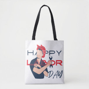 happy labor day  for hardworking women- 2024  tote bag