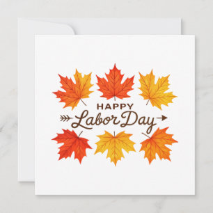 Happy Labor Day  Holiday Card