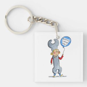 Happy Labor Day! Keychain