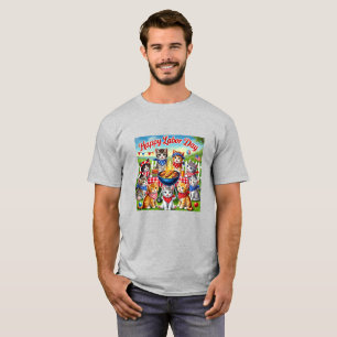 Happy Labor Day Kittens T-shirt