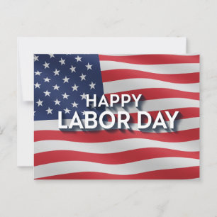  Happy Labor Day Postcard