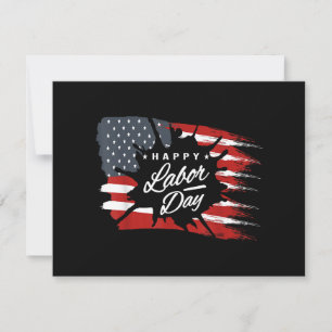 Happy Labour Day Gift American Flag