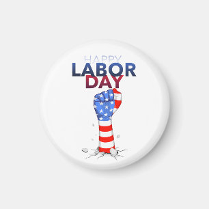 Happy Labour day Magnet