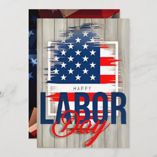 Happy Labour Day modern Card