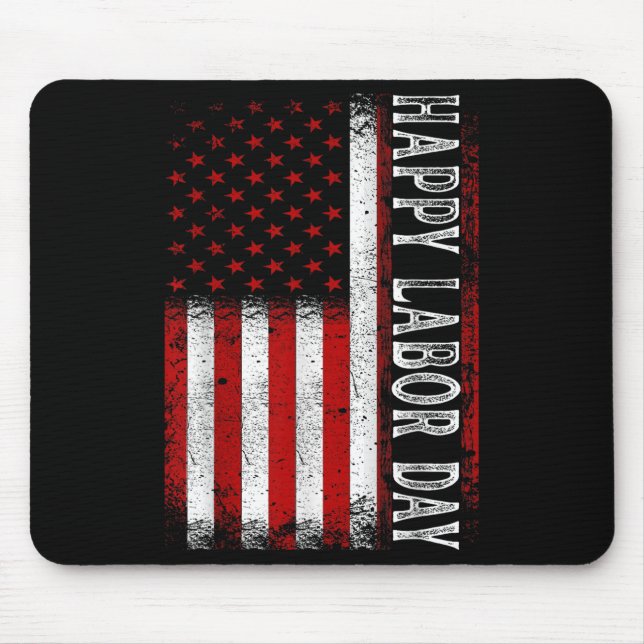 Happy Labour Day  Mouse Pad (Front)