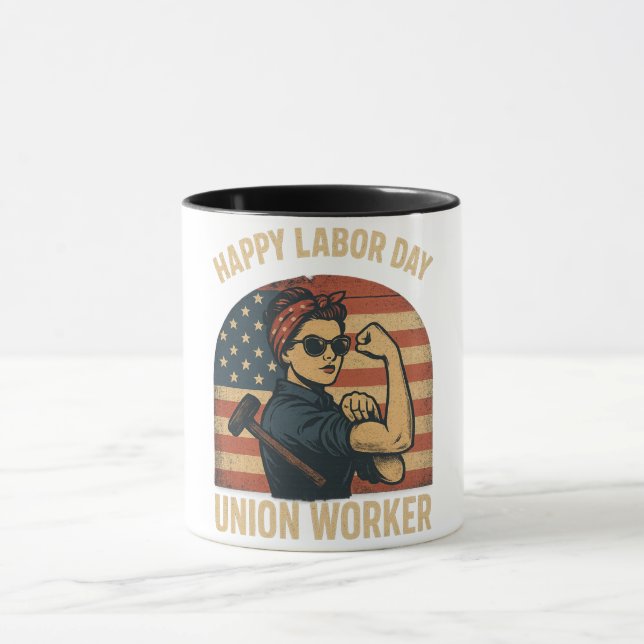 Happy Labour Day Mug (Center)