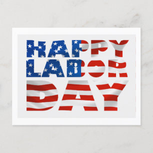 Happy Labour Day Postcard