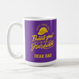 Happy Labour Day Thank You Hardwork Coffee Mug