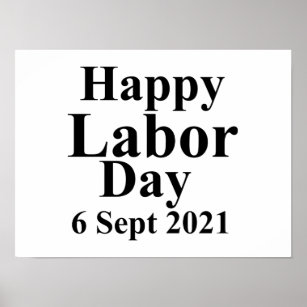 Happy Labour Dsy 2021 Poster