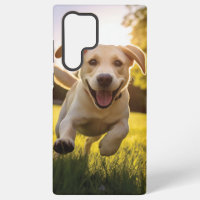 Happy Labrador Puppy Running 