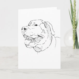 Happy Labrador Retriever Greeting Card