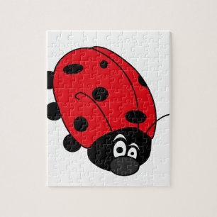 Happy Lady Bug Jigsaw Puzzle