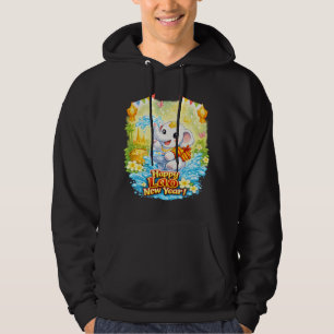 Happy Lao New Year – Cute White Elephant Pi Mai La Hoodie