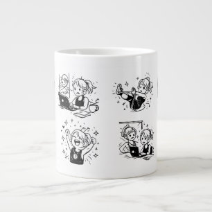 happy large coffee mug