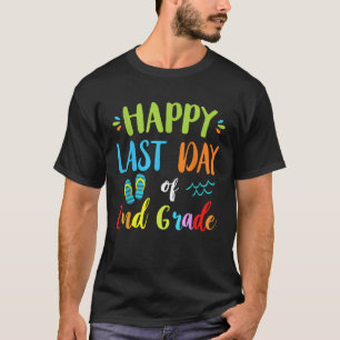 Happy Last Day Of 2Nd Grade Summer Vacation Gift I T-Shirt