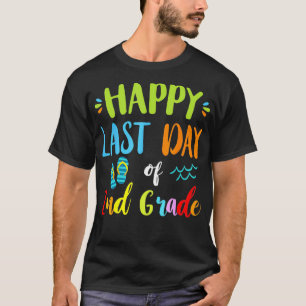 Happy Last Day Of 2Nd Grade Summer Vacation Gift I T-Shirt