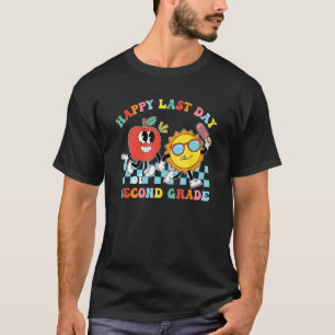 Happy Last Day Of 2nd Grade Teacher Students T-Shirt