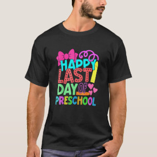 Happy Last Day Of Kindergarten Teacher Student Boy T-Shirt