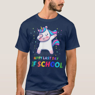 Happy Last Day Of School 2022 Teacher Student Cute T-Shirt