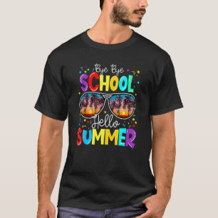 Happy Last Day Of School 2nd Grade Teacher Summer  T-Shirt