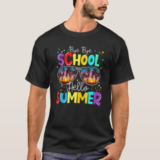 Happy Last Day Of School 2Nd Grade Teacher Summer T-Shirt