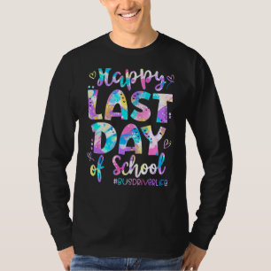 Happy Last Day Of School Bus Driver Life Summer 9 T-Shirt