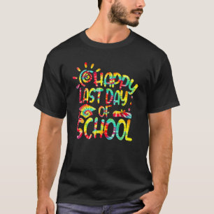 Happy Last Day Of School Hello Summer Students And T-Shirt