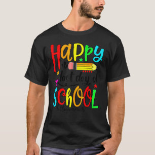 Happy Last Day Of School Hello Summer Teacher Stu T-Shirt
