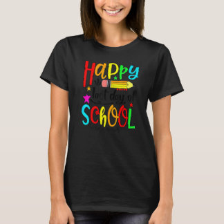 Happy Last Day Of School  Hello Summer Teacher Stu T-Shirt