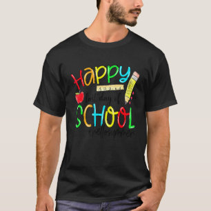 Happy Last Day Of School Hello Summer Teacher Stud T-Shirt